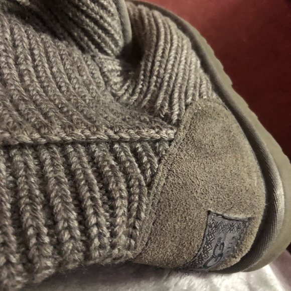 COPY - UGG Australia Cardy Classic Tall Grey Boots. Size 7 Women’s Suede - Picture 13 of 13